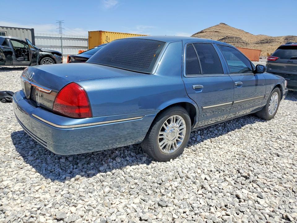 2010 Mercury Grand marquis VIN 2MEBM7FV7AX616434 COPART salvage auction — MINOR DENT/SCRATCHES, Nv - Salvage Title, sold $200 on 2026-08-31 (photo 3)