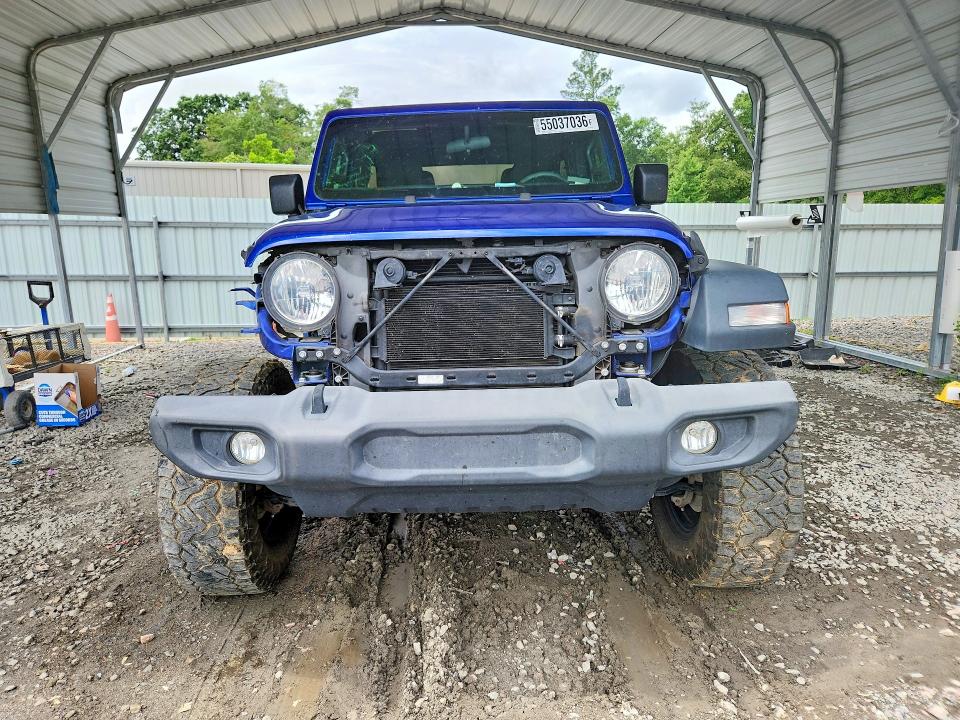 2018 Jeep Wrangler / VIN 1C4HJXDN9JW206253 COPART salvage auction — FRONT END, GA - CERT OF TITLE-SALVAGE, sold $8,300 on 2026-07-28 (photo 5)