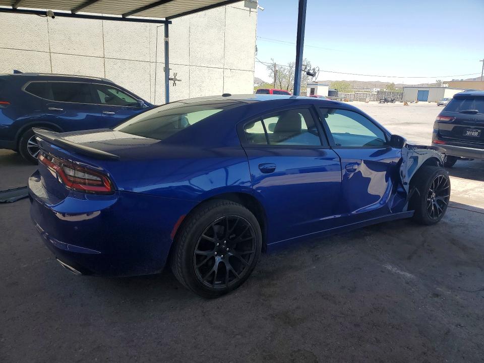 2018 Dodge Charger VIN 2C3CDXBG2JH336528 COPART salvage auction — FRONT END, Tx - Salvage Vehicle Title, sold $3,550 on 2026-07-31 (photo 3)