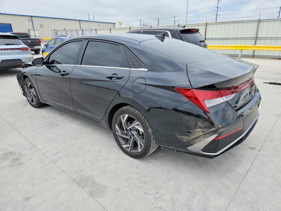 2025 Hyundai Elantra VIN KMHLP4DG3SU893246 COPART salvage auction — FRONT END, Tx - Salvage Vehicle Title, sold $6,100 on 2026-07-24 (photo 2)