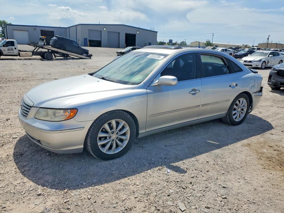 2006 Hyundai Azera VIN KMHFC46F66A044832 COPART salvage auction — REAR END, OK - CERT OF TITLE-SALVAGE, sold $250 on 2026-07-16 (photo 1)
