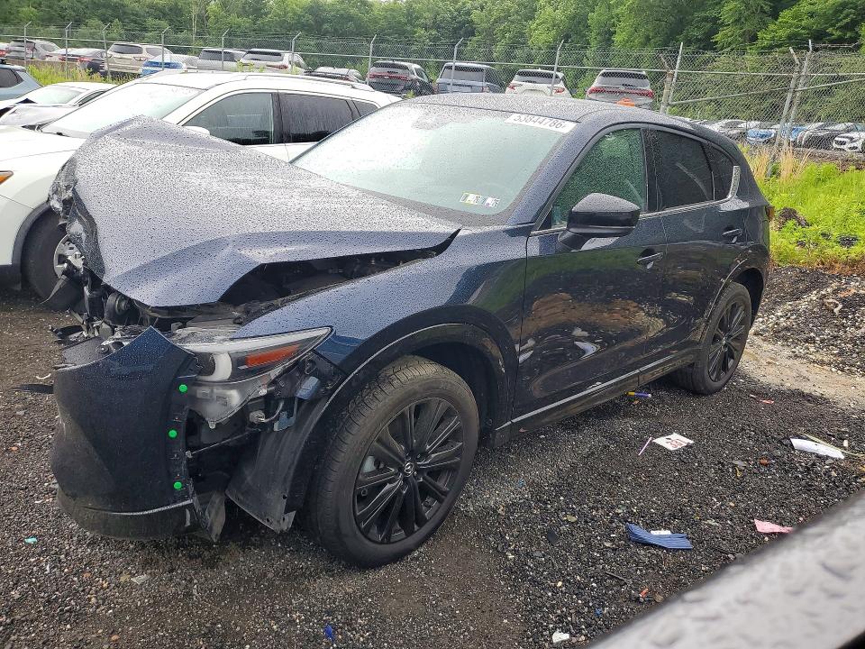 2023 Mazda Cx-5 VIN JM3KFBAY1P0287647 COPART salvage auction — FRONT END, Pa - Certificate Of Salvage, sold $3,850 on 2026-07-14 (photo 1)