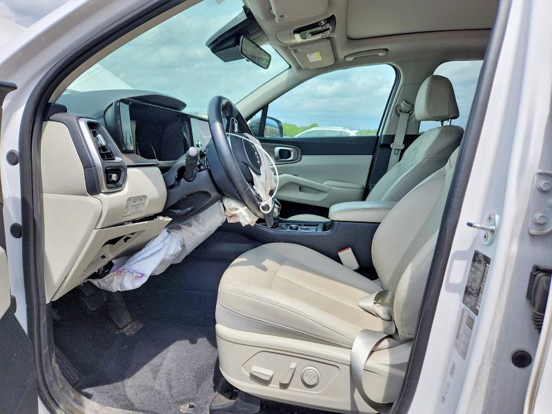 2022 Kia Sorento VIN 5XYRH4LF1NG145265 COPART salvage auction — FRONT END, Tn - Salvage Certificate, sold $9,800 on 2026-07-07 (photo 7)