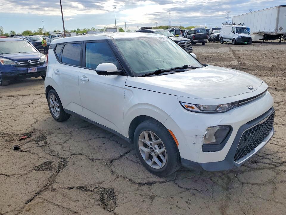 2021 Kia Soul VIN KNDJ23AU8M7765133 COPART salvage auction — FRONT END, Mi - Certificate Of Title, sold $5,800 on 2026-07-10 (photo 4)