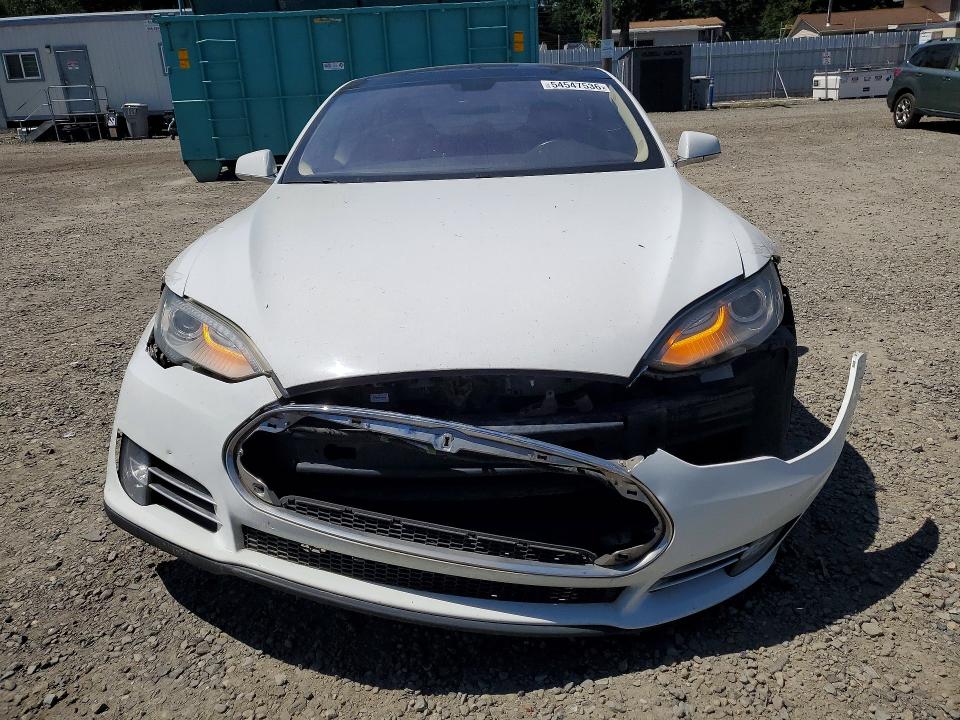 2014 Tesla Model s VIN 5YJSA1S1XEFP28791 COPART salvage auction — FRONT END, Az - Cert Of Title - Salvage, sold $3,900 on 2026-07-28 (photo 5)