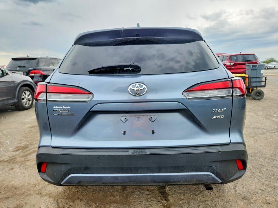 2024 Toyota Corolla cross VIN 7MUDAABG1RV107699 COPART salvage auction — FRONT END, Pa - Certificate Of Salvage, sold $9,400 on 2026-07-02 (photo 6)