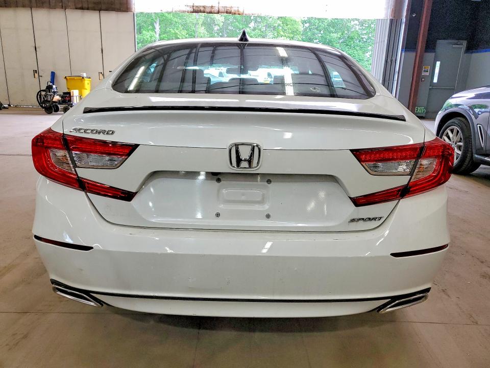 2022 Honda Accord VIN 1HGCV1F36NA091381 COPART salvage auction — FRONT END, Ma - Certificate Of Title, sold $10,000 on 2026-07-30 (photo 6)