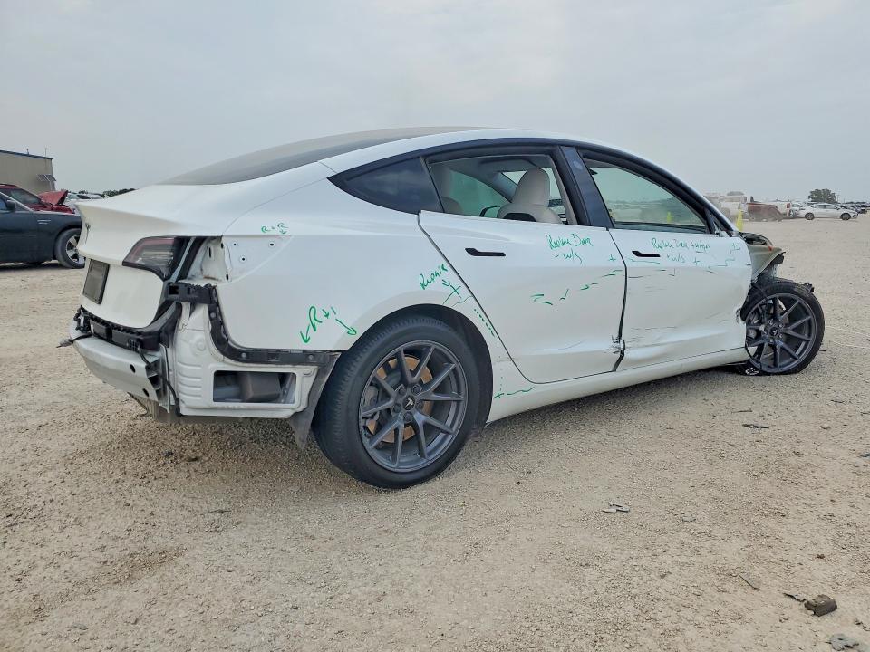 2023 Tesla VIN 5YJ3E1EA2PF571457 COPART salvage auction — STRIPPED, Tx - Salvage Vehicle Title, sold $10 on 2026-07-30 (photo 3)