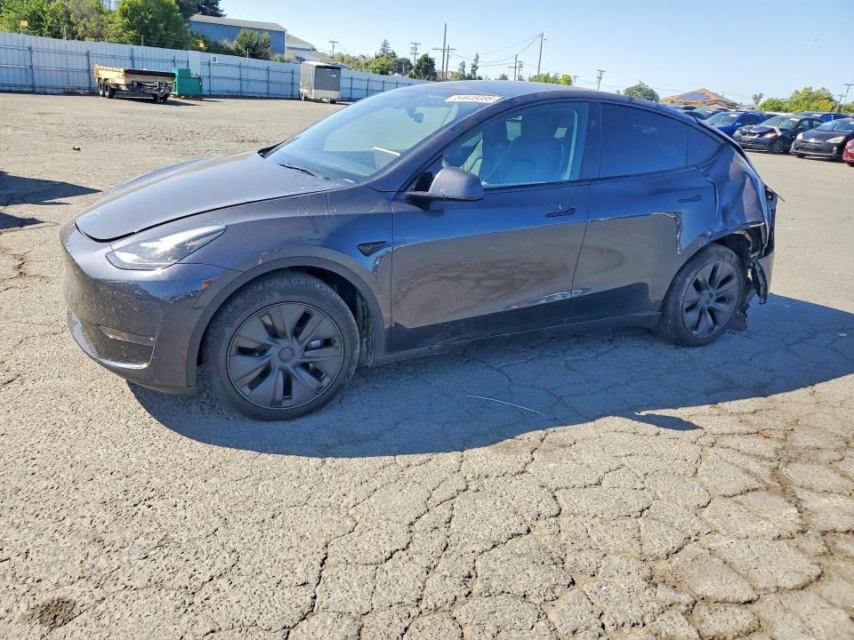 2025 Tesla VIN 7SAYGDEE1SF281758 COPART salvage auction — REAR END, Ca - Salvage Certificate, sold $11,500 on 2026-07-10 (photo 1)