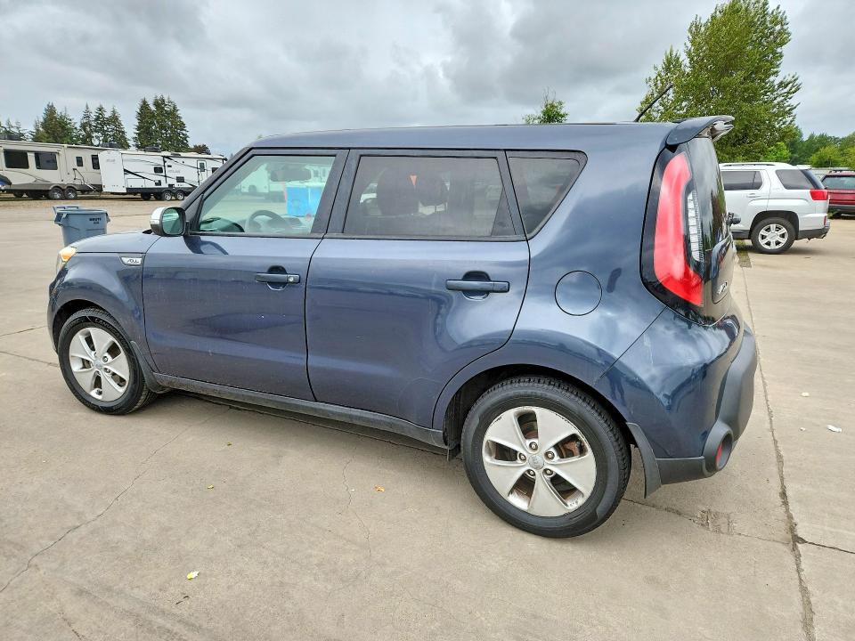 2014 Kia Soul VIN KNDJP3A55E7107412 COPART salvage auction — UNDERCARRIAGE, Or - Salvage Title Certificate, sold $550 on 2026-07-06 (photo 2)