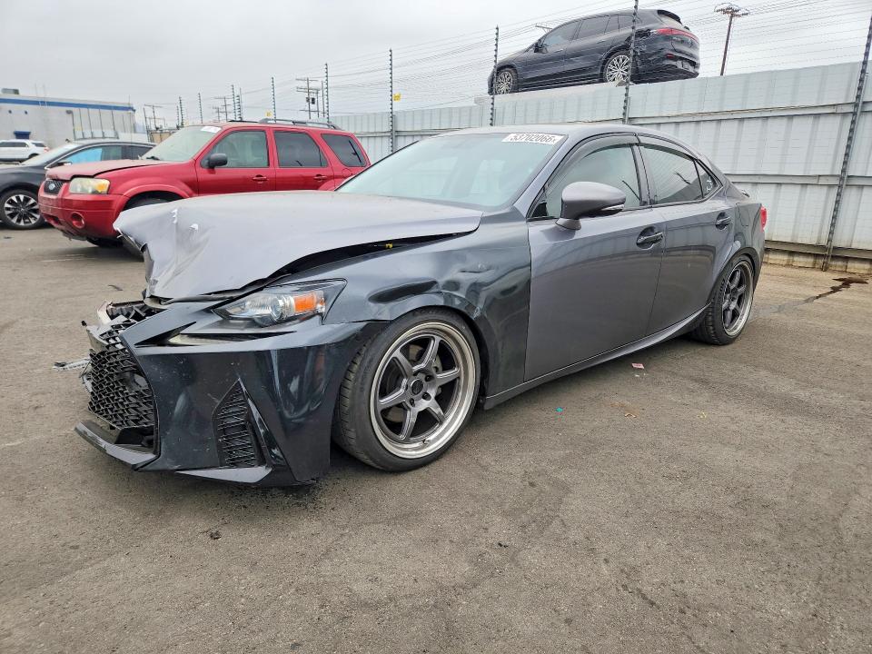 2014 Lexus Is VIN JTHBF1D26E5038317 COPART salvage auction — FRONT END, Ca - Salvage Certificate, sold $900 on 2026-07-15 (photo 1)