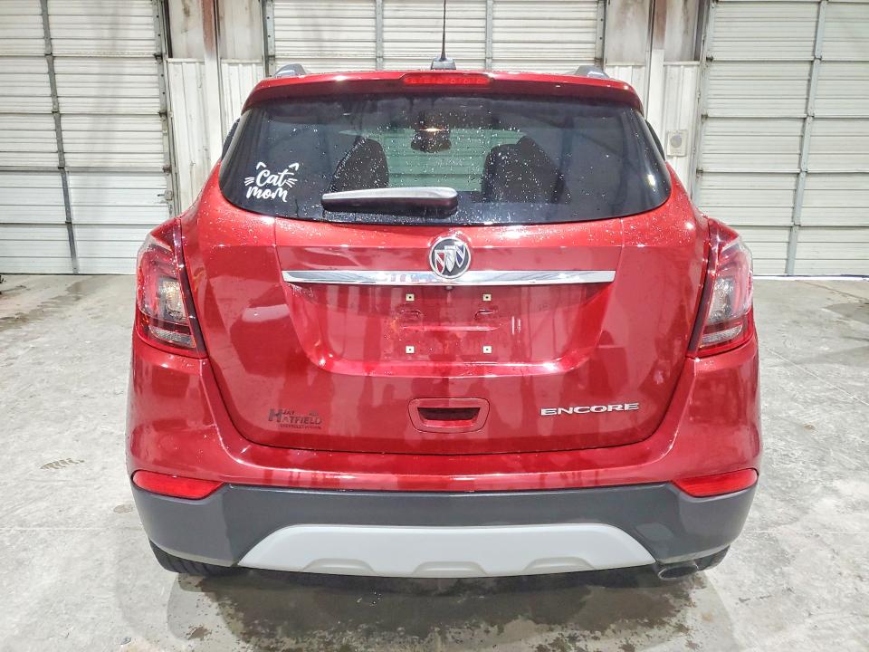 2021 Buick Encore VIN KL4CJASB9MB325913 COPART salvage auction — HAIL, Ok - Cert Of Title-Salvage, sold $2,500 on 2026-07-22 (photo 6)