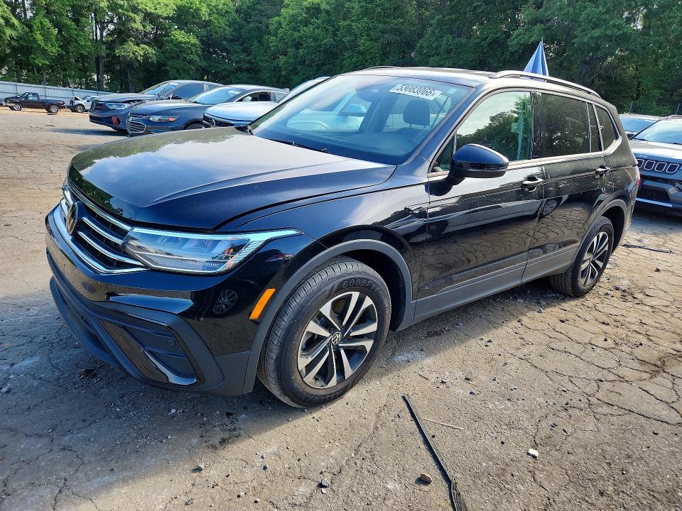 2024 Volkswagen Tiguan VIN 3VVRB7AX5RM137517 COPART salvage auction — REAR END, Ga - Cert Of Title-Salvage, sold $10,400 on 2026-07-28 (photo 1)