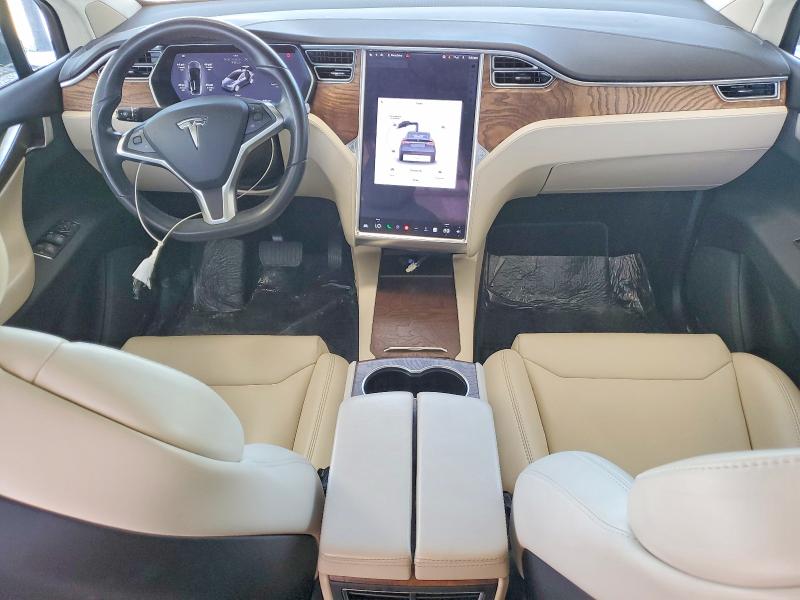 2017 Tesla Model x VIN 5YJXCDE27HF067005 COPART salvage auction — REAR END, Ga - Cert Of Title-Salvage, sold $6,300 on 2026-07-23 (photo 8)