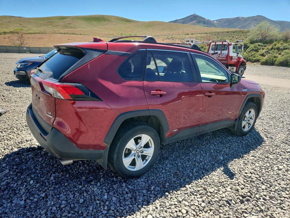 2019 Toyota Rav 4 VIN JTMLWRFV7KD041899 COPART salvage auction — SIDE, Nv - Salvage Title, sold $8,900 on 2026-07-02 (photo 3)