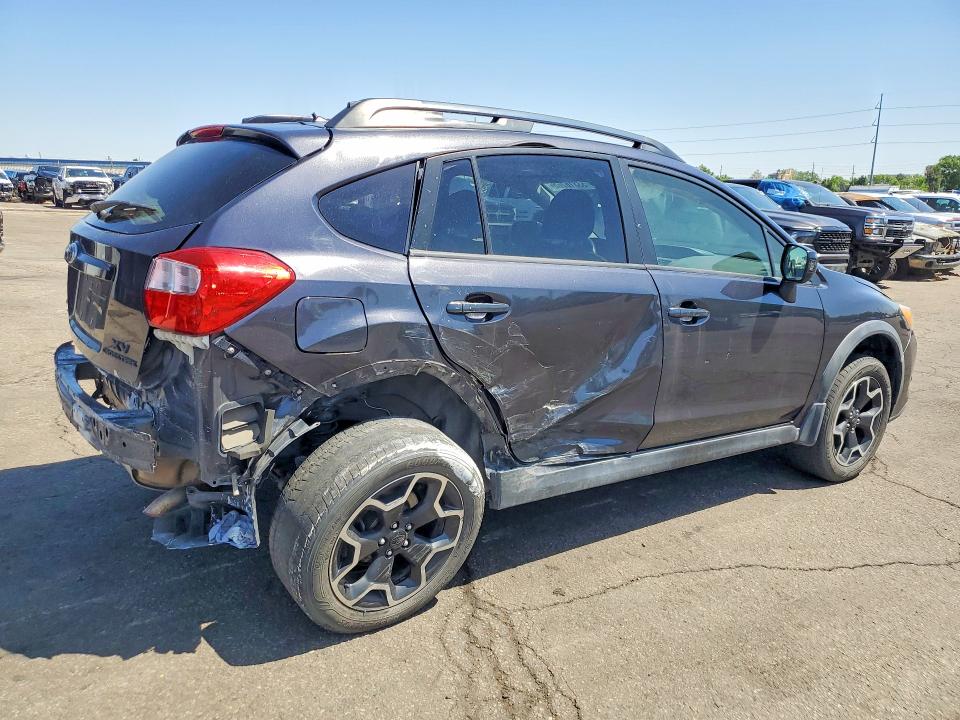 2014 Subaru Xv crosstrek VIN JF2GPAVC3E8267243 COPART salvage auction — REAR END, CO - SALVAGE TITLE, sold $850 on 2026-07-23 (photo 3)