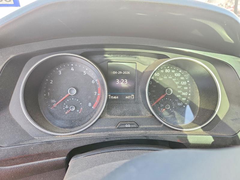 2018 Volkswagen Tiguan VIN 3VV3B7AX2JM161851 COPART salvage auction — FRONT END, Tx - Salvage Vehicle Title, sold $1,900 on 2026-08-07 (photo 9)