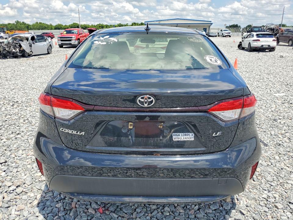 2022 Toyota VIN JTDEPMAE5NJ219640 COPART salvage auction — FRONT END, Fl - Certificate Of Destruction, sold $3,200 on 2026-07-07 (photo 6)