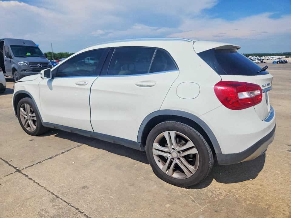 2016 Mercedes-benz Gla-klasse VIN WDCTG4EB4GJ214630 COPART salvage auction — FRONT END, Tx - Certificate Of Title, sold $2,400 on 2026-08-03 (photo 2)