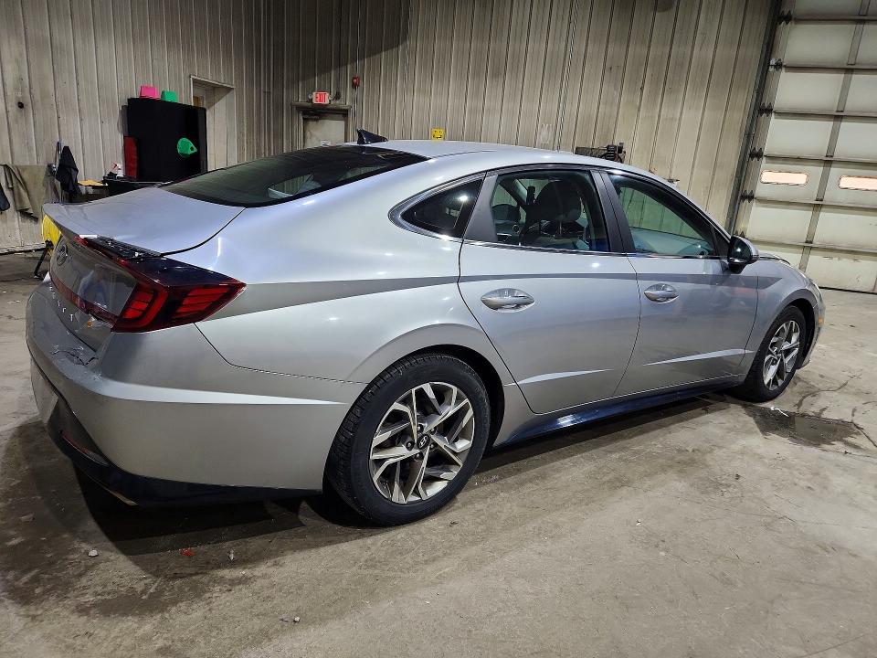 2020 Hyundai Sonata VIN 5NPEF4JA2LH027078 COPART salvage auction — REAR END, Nh - Cert Of Title-Salvage, sold $150 on 2026-07-23 (photo 3)
