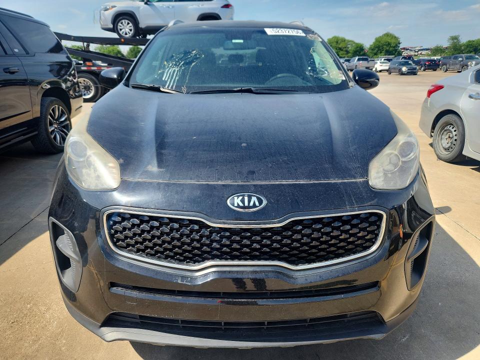 2017 Kia Sportage VIN KNDPM3AC8H7237691 COPART salvage auction — MECHANICAL, OK - CERTIFICATE OF TITLE, sold $3,250 on 2026-07-02 (photo 5)