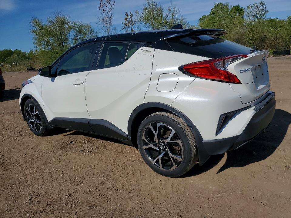 2019 Toyota C-hr VIN JTNKHMBX4K1056910 COPART salvage auction — HAIL, Oh - Cert Of Title-Salvage, sold $9,600 on 2026-07-09 (photo 2)
