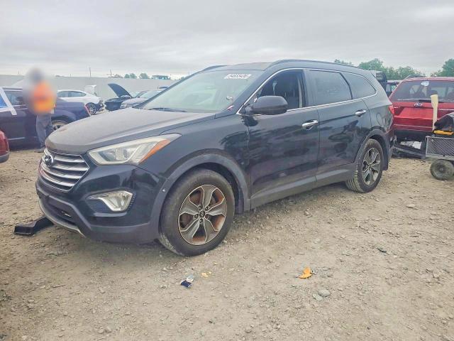 2016 Hyundai Santa fe VIN KM8SM4HF7GU155236 COPART salvage auction — SIDE, Oh - Certificate Of Title, sold $1,850 on 2026-07-24 (photo 1)