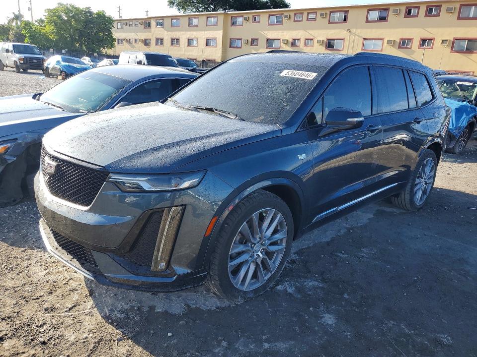 2021 Cadillac Xt6 VIN 1GYKPGRSXMZ156060 COPART salvage auction — WATER/FLOOD, FL - CERT OF TITLE SLVG REBUILDABLE, sold $11,100 on 2026-07-02 (photo 1)