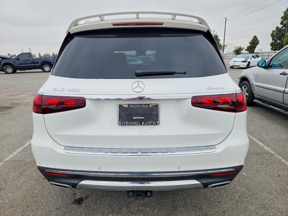 2024 Mercedes-benz Gls-class VIN 4JGFF5KE5RB037623 COPART salvage auction — MINOR DENT/SCRATCHES, Ca - Dis/Dlr/Exp Only Clean Title (P), sold $54,000 on 2026-07-28 (photo 6)