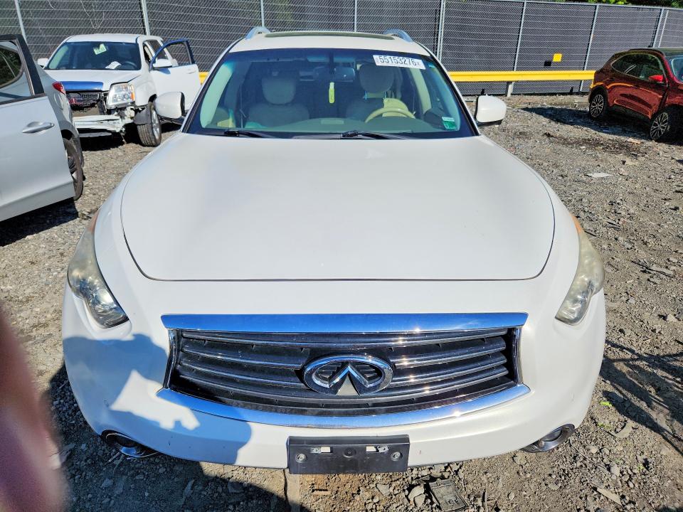 2013 Infiniti Fx VIN JN8CS1MW5DM173110 COPART salvage auction — MINOR DENT/SCRATCHES, Id - Salvage Certificate Of Title, sold $2,700 on 2026-07-17 (photo 5)