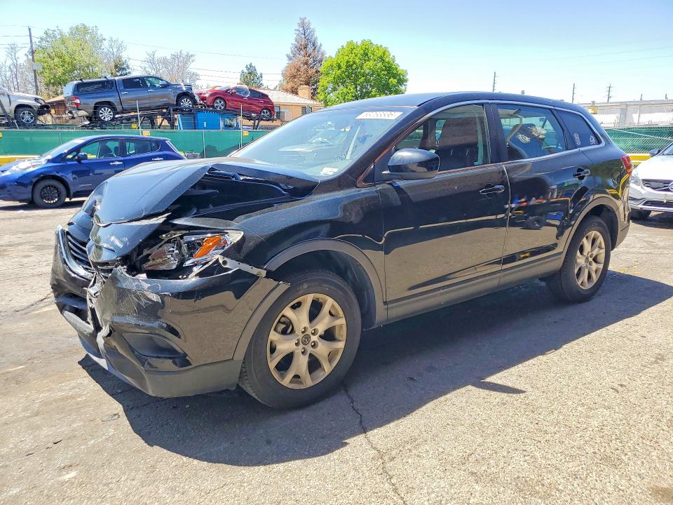 2013 Mazda Cx-9 VIN JM3TB3CA5D0401165 COPART salvage auction — FRONT END, Co - Public - Salvage Title, sold $2,250 on 2026-07-07 (photo 1)