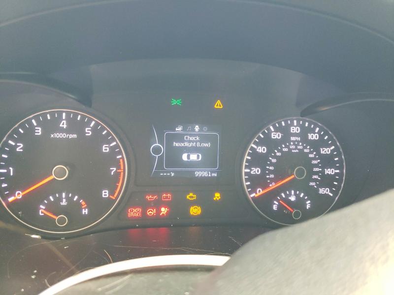 2018 Kia Optima VIN 5XXGT4L31JG198817 COPART salvage auction — FRONT END, Va - Cert Of Title - Salvage, sold $675 on 2026-07-17 (photo 9)