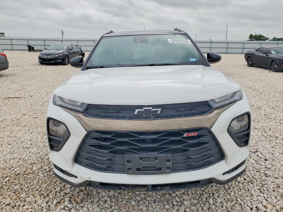 2022 Chevrolet Trailblazer VIN KL79MTSL4NB014948 COPART salvage auction — SIDE, Tx - Salvage Vehicle Title, sold $3,450 on 2026-07-30 (photo 5)