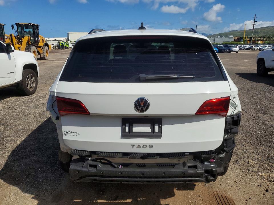 2024 Volkswagen Taos VIN 3VV5X7B24RM052946 COPART salvage auction — FRONT END, Hi - Certificate Of Salvage, sold $2 on 2026-07-27 (photo 6)