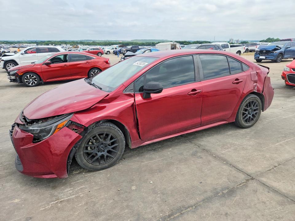 2022 Toyota Corolla VIN JTDEPMAE5NJ200618 COPART salvage auction — FRONT END, Tx - Salvage Vehicle Title, sold $3,050 on 2026-07-27 (photo 1)