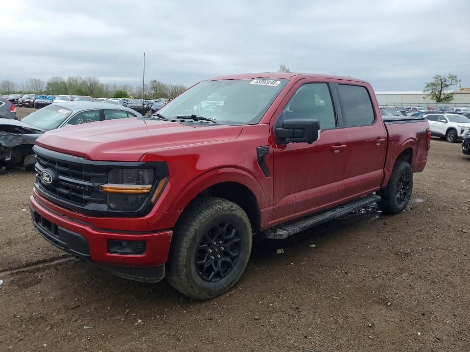 2024 Ford F-150 VIN 1FTEW3LP0RKD16823 COPART salvage auction — MINOR DENT/SCRATCHES, Mi - Certificate Of Title, sold $15,100 on 2026-07-29 (photo 1)