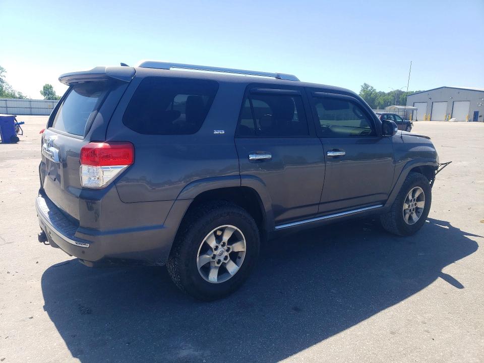 2011 Toyota 4runner VIN JTEZU5JR4B5031629 COPART salvage auction — FRONT END, NC - SALVAGE CERTIFICATE OF TITLE, sold $3,750 on 2026-07-21 (photo 3)