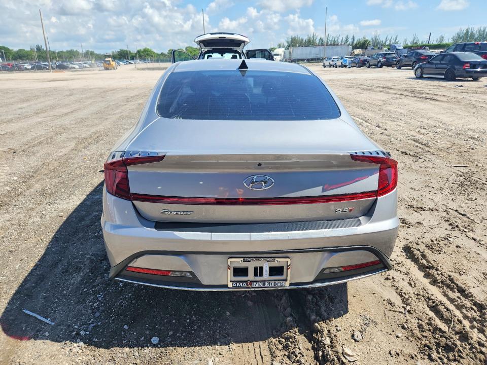 2021 Hyundai Sonata VIN 5NPEG4JA9MH095506 COPART salvage auction — FRONT END, Fl - Cert Of Title Slvg Rebuildable, sold $3,100 on 2026-07-09 (photo 6)