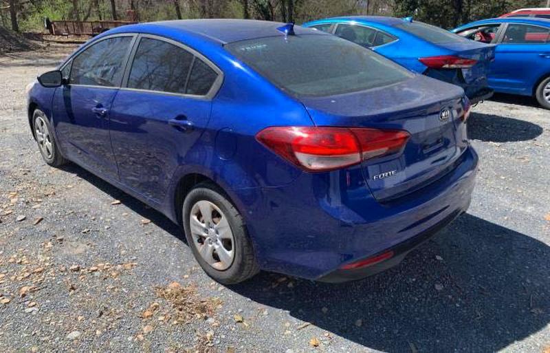 2017 Kia Forte VIN 3KPFK4A78HE045956 COPART salvage auction — SIDE, OH - CERTIFICATE OF TITLE (P), sold $1,300 on 2026-07-02 (photo 3)