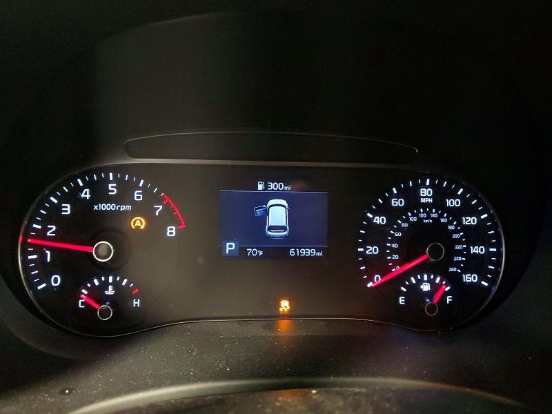 2020 Kia Soul VIN KNDJ23AU7L7115188 COPART salvage auction — FRONT END, Mn - Cert Of Title-Salvage, sold $2,000 on 2026-07-09 (photo 9)