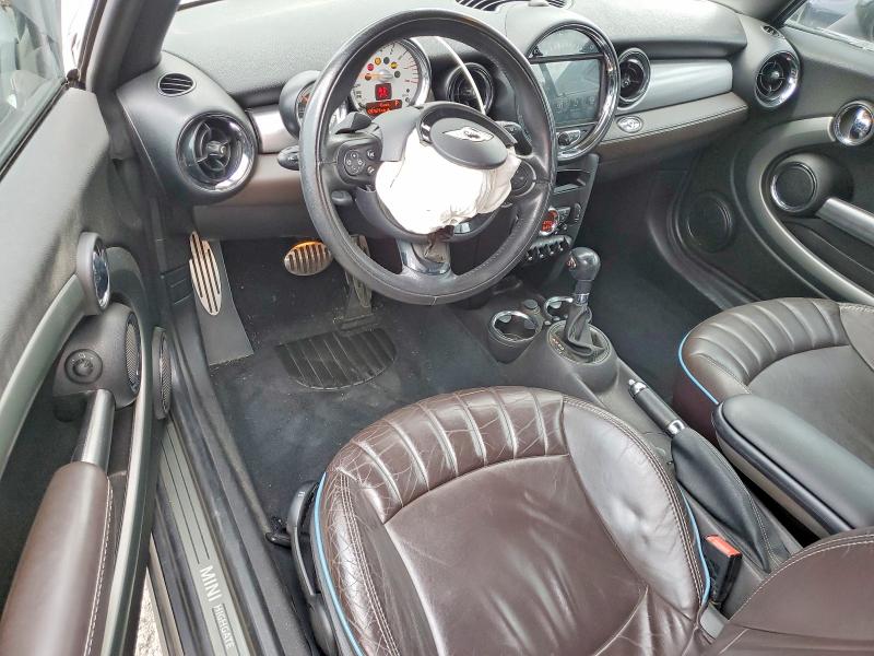2012 Mini VIN WMWZP3C55CT250913 COPART salvage auction — FRONT END, Ca - Salvage Certificate, sold $675 on 2026-08-06 (photo 8)