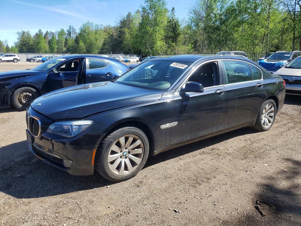 2010 BMW 7 series VIN WBAKC8C54AC431427 COPART salvage auction — REAR END, On - Permit Salvage, sold $2,000 on 2026-08-04 (photo 1)