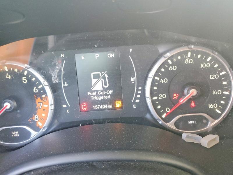 2017 Jeep Renegade VIN ZACCJAAB1HPF97553 COPART salvage auction — FRONT END, Ca - Salvage Certificate, sold $550 on 2026-08-03 (photo 9)