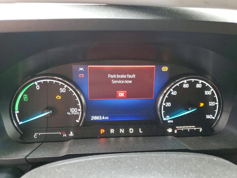 2024 Ford Maverick VIN 3FTTW8M36RRA09569 COPART salvage auction — SIDE, Nc - Salvage Certificate Of Title, sold $9,800 on 2026-07-29 (photo 9)