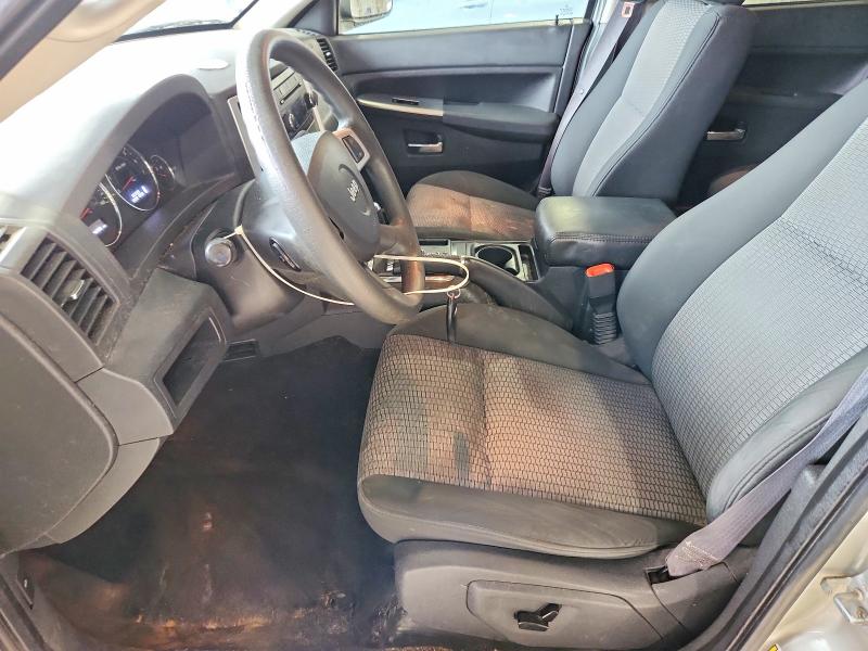 2009 Jeep Grand cherokee VIN 1J8GR48K79C521710 COPART salvage auction — FRONT END, In - Certificate Of Title, sold $350 on 2026-07-09 (photo 7)