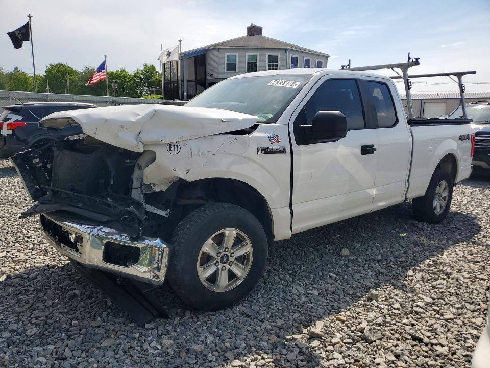 2017 Ford F-150 VIN 1FTEX1E83HFC54705 COPART salvage auction — FRONT END, Ma - Cert Of Title-Salvage, sold $125 on 2026-07-01 (photo 1)