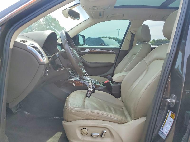 2017 Audi Q5 VIN WA1L2AFP8HA012172 COPART salvage auction — FRONT END, Ct - Cert Of Title-Salvage, sold $1,600 on 2026-07-08 (photo 7)