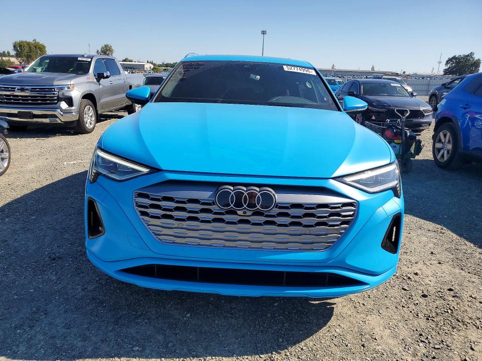 2024 Audi Q8 VIN WA15AAGE9RB020348 COPART salvage auction — REAR END, Ca - Salvage Certificate, sold $17,100 on 2026-07-21 (photo 5)