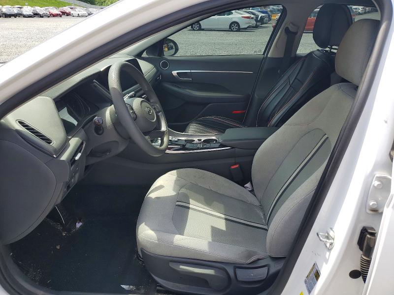 2021 Hyundai Sonata VIN 5NPEG4JA2MH120164 COPART salvage auction — FRONT END, Nc - Salvage Certificate Of Title, sold $4,050 on 2026-07-02 (photo 7)