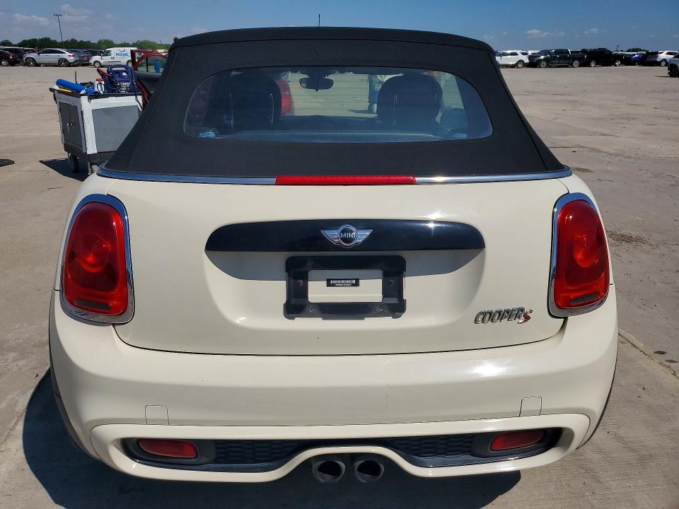 2017 Mini Cooper VIN WMWWG9C51H3C80457 COPART salvage auction — FRONT END, Tx - Salvage Vehicle Title, sold $1,350 on 2026-07-13 (photo 6)